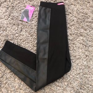 Black Leather Bottoms